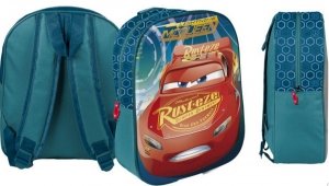 Plecak 3D CARS AUTA plecaczek wypukły Disney PIXAR new