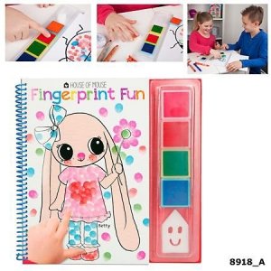 Kolorowanka dla najmłodszych Fingerprint Fun