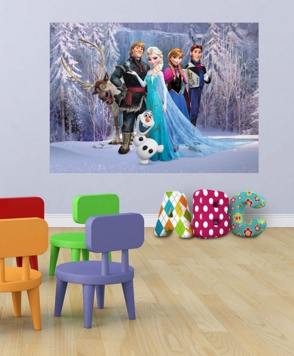 Fototapeta Kraina Lodu 160x110cm Disney Frozen