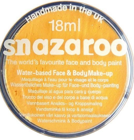 SNAZAROO farba do twarzy Żółta 18ml