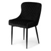 Nowoczesne krzesło tapicerowane Kajto Black Beige Gray warianty