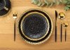 Talerz Kati Black Gold 20 cm