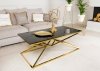 Stolik kawowy Diamanto Gold Black