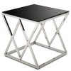 Stolik kawowy Timantti Silver Black