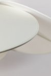 Lampa wisząca Omai z tkaniny na sznurze w Distressed White