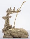 Zawieszka ozdoba świąteczna figurka jelenia