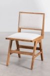 Cztery krzesła Lila  w zestawie drewno jesionowe kolor brązowy