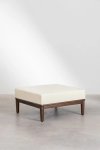 Modułowy Zestaw Ogrodowy Brown Sofa i Stolik Kawowy