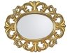 Złote lustro DUKE w stylu barokowym