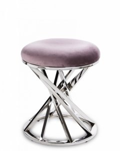 Stołek, siedzisko na metalowym stelażu