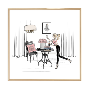 Grafika Pink Interior II - różne rozmiary