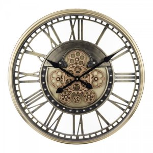 Bardzo elegancki zegar ścienny industrialny cyfry rzymskie PROMO