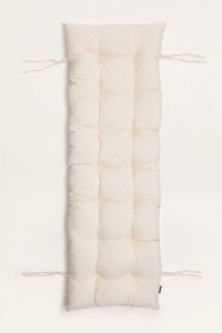 Poduszka na leżak materac tarasowy Kery biała
