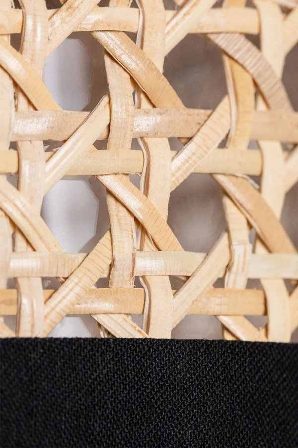 Wisząca lampa Fussa sufitowa lampa rattanowa 