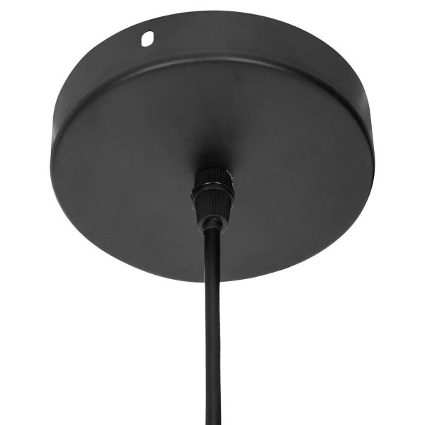 Bambusowa lampa sufitowa wisząca Li do salonu boho