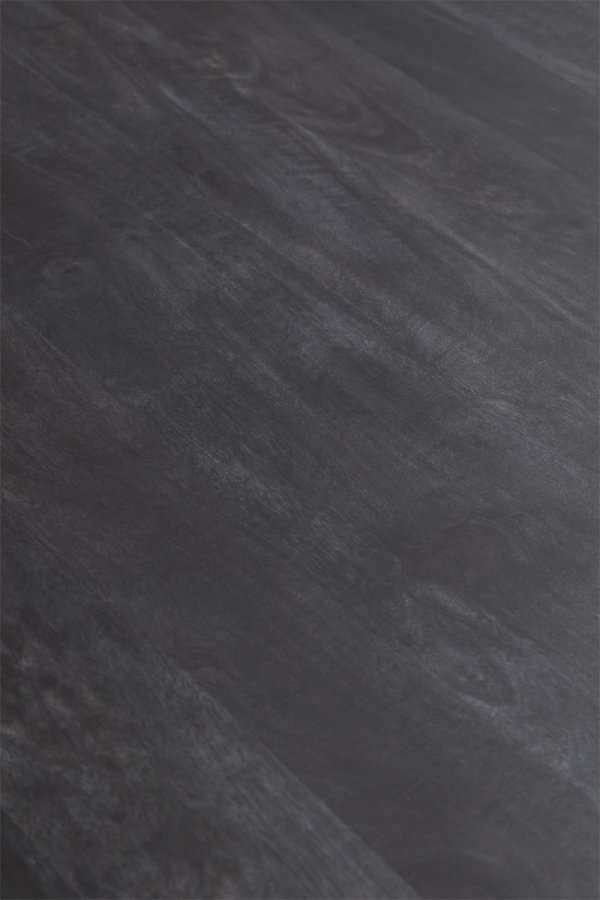 Okrągły stół do jadalni Chase 120 cm mango czarny