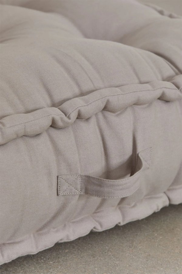 Bawełniana sofa modułowa 3 częściowa do salonu boho Daisy kolory szary kret