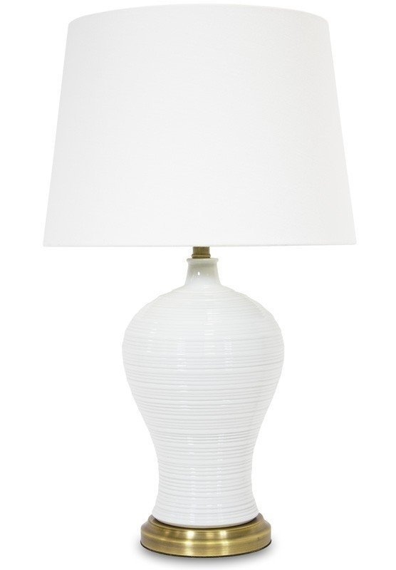 Lampa z abażurem