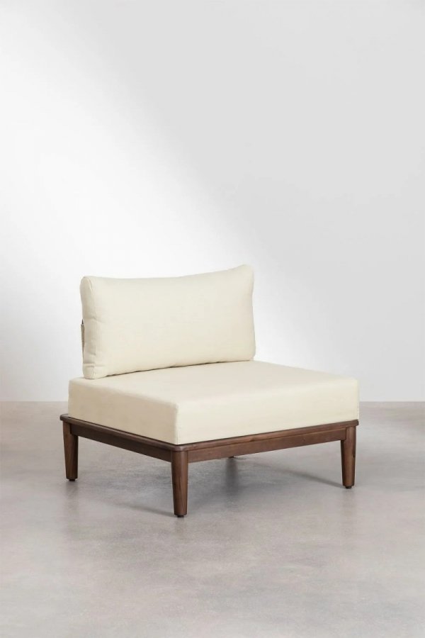 zestaw ogrodowy roxy z drewna akacjowego – sofa, fotel, puf i stolik kawowy w naturalnym stylu