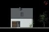 Projekt domu nowoczesnego OO4015 pow. 62,89 m2