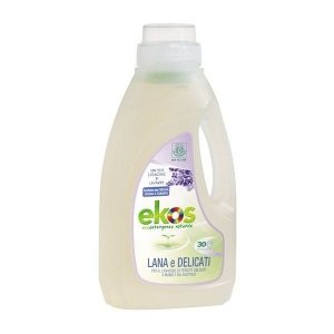 EKOS Delikatny płyn do prania ręcznego oraz w pralce z dodatkiem olejku Lawendowego 30 PRAŃ 1L