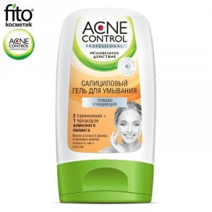 Acne Control Żel salicylowy do mycia twarzy Oczyszczający, 150 ml - Fitokosmetik