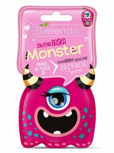 Bielenda Monster Maska w płacie 3D odżywcza Zalotna Baśka  1szt