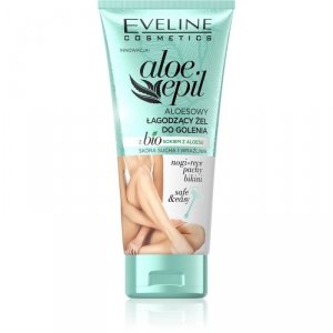 Eveline Aloe Epil Łagodzący Żel do golenia aloesowy - nogi,ręce,bikini,pachy 175ml