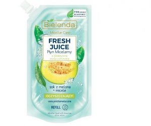 Bielenda Fresh Juice Płyn micelarny oczyszczający z wodą cytrusową Melon 500ml - doypack
