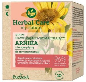 Farmona Herbal Care Krem nawilżająco-wzmacniający Arnika na dzień i noc - cera naczynkowa 50 ml