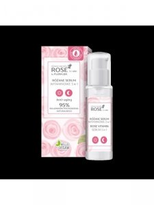 Floslek Rose for Skin Różane Serum witaminowe 3w1 na dzień i noc  30ml