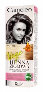 Delia Cosmetics Cameleo Henna Ziołowa  nr 7.0 blond  75g