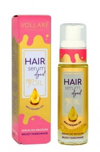 Vollare Pro Oils Color & Shine Serum do włosów farbowanych Macadamia Oil  30ml