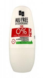 AA Dezodorant roll-on Alu Free Silk  50ml