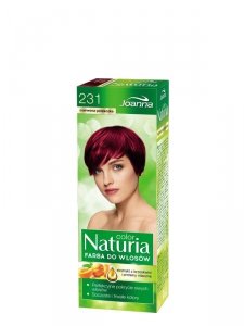 Joanna Naturia Color Farba do włosów nr 231-czerwona porzeczka  150g