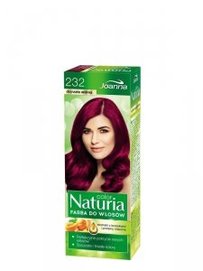 Joanna Naturia Color Farba do włosów nr 232-dojrzała wiśnia  150g