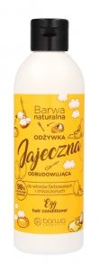 BARWA Naturalna Odżywka do włosów Jajeczna regenerująca - włosy farbowane i zniszczone  200ml