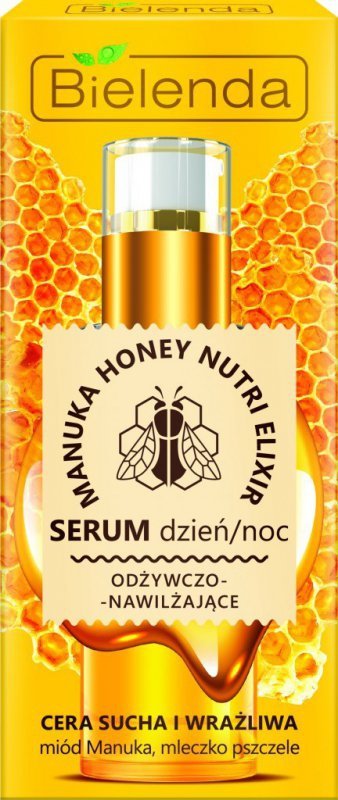 Bielenda Manuka Honey Nutri Elixir Serum odżywczo-nawilżające na dzień i noc  30g