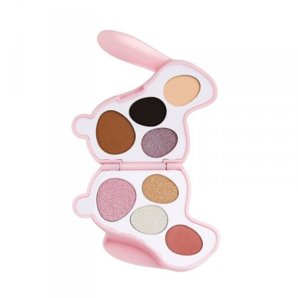 I Heart Revolution Bunny Shadow Palette Paletka cieni do powiek (8) Blossom - królik różowy  1szt
