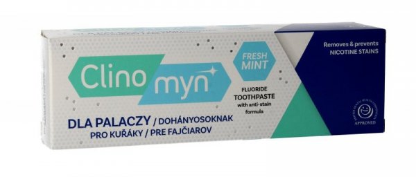 Clinomyn Pasta do zębów dla palaczy Fresh Mint  75ml