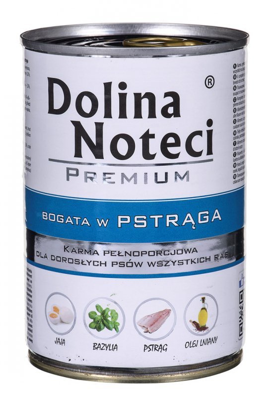 Karma DOLINA NOTECI Premium Pstrąg (0,40 kg )