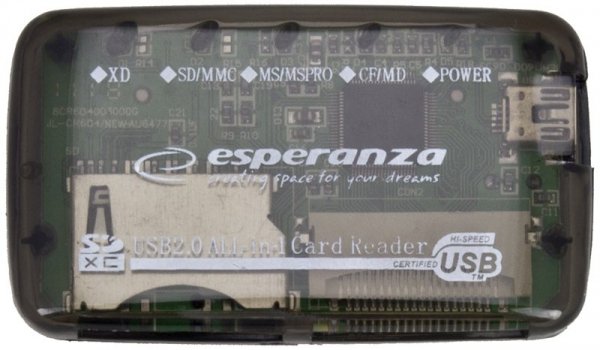 Esperanza CZYTNIK KART PAMIĘCI ALL IN ONE EA117 USB 2.0