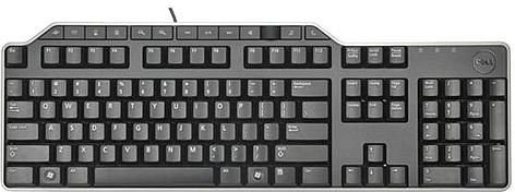 Dell Przewodowa biznesowa klawiatura multimedialna USB KB-522, czarna