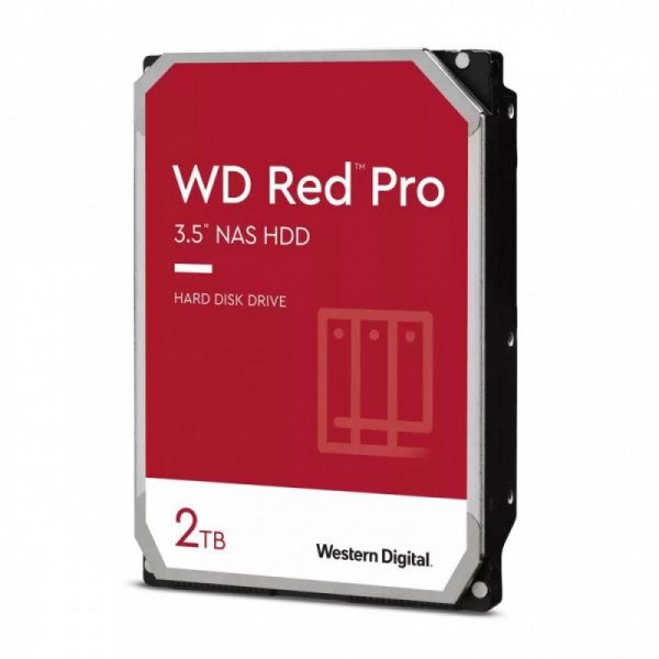 Western Digital HDD Red Pro 2TB 3,5&#039;&#039; 64MB SATAIII/7200rpm