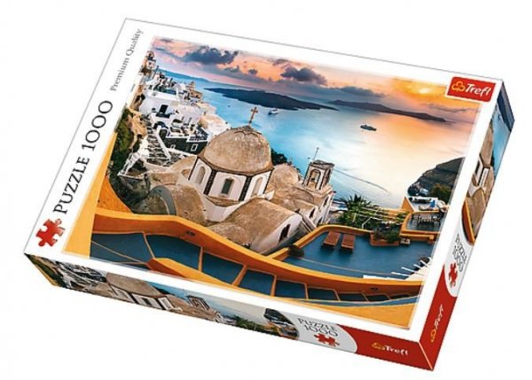 Trefl Puzzle 1000 elementów Bajkowe Santorini