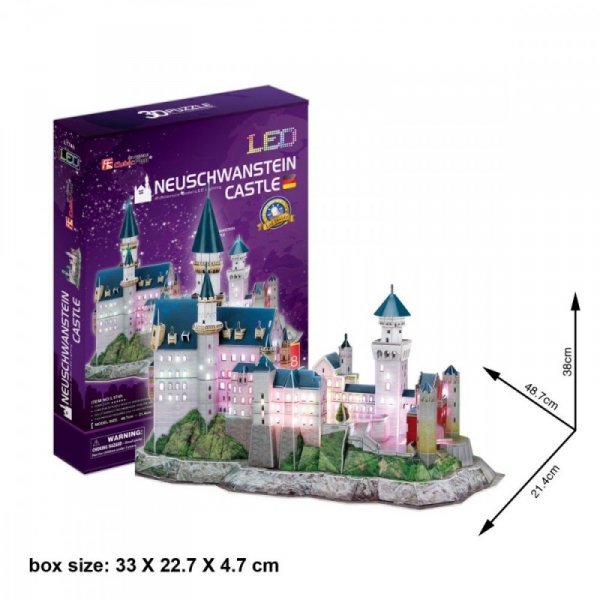 Cubic Fun Puzzle 3D Neuschwanstein Castle