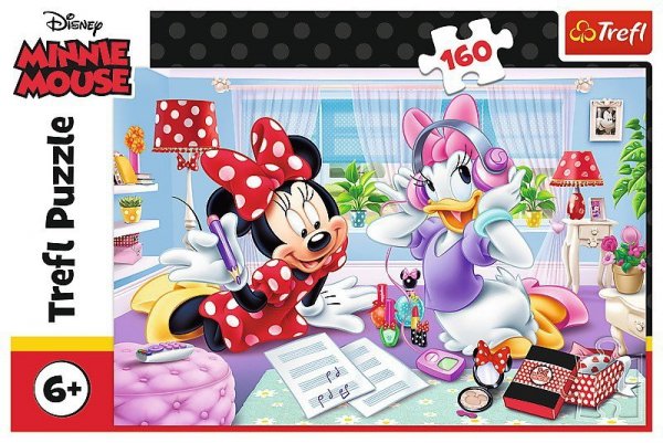 Trefl Puzzle 160 elementów - Disney Minnie, Dzień z przyjaciółmi