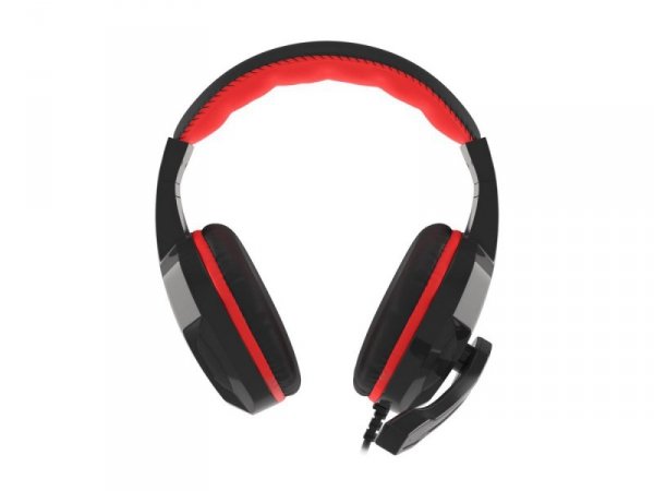 Genesis Słuchawki dla graczy Argon 100 z mikrofonem czarno-czerwone