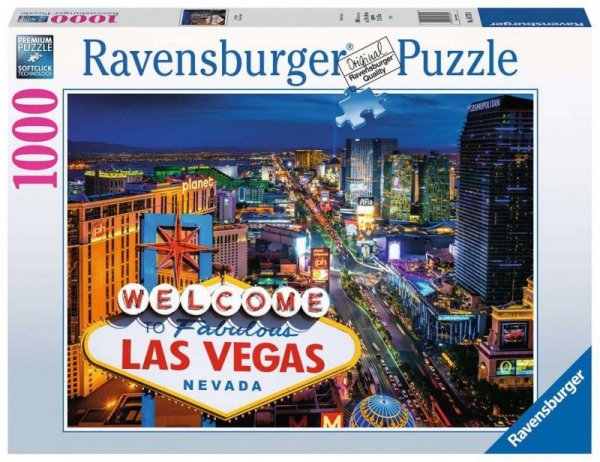 Ravensburger Polska Puzzle 1000 elementów Las Vegas