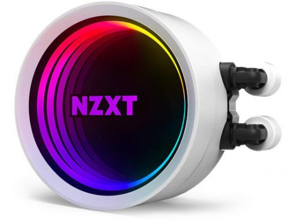 NZXT Chłodzenie wodne Kraken X63 white 280mm RGB podświetlane wentylatory i pompa